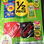 Cheezels $1, Coke Cans 48 for $28, iTunes Cards 20% off at Woolworths (Starts 02/04)