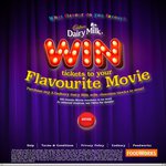 Win A Double Pass Movie eVoucher w/Purchase of 200-220g Cadbury Dairy Milk Blocks at Foodworks