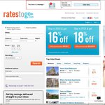 16% off (Stay in 2014) or 18% off (Stay in 2015) Accommodation @ RatesToGo