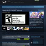 [Steam] Hyperdimension Neptunia Re;Birth1 $14.99 US (50% off)