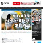 Win a NetGear Arlo Smart Home Security Stater Pack Worth $589 from CyberShack