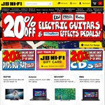 JB Hi-Fi 20% off Blu-Rays DVDs CDs End Friday 3rd April ONLINE ONLY