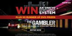 Win an Onkyo Entertainment System or 1 of 50 The Gambler DVDs from Coke Rewards (10 Tokens to Enter)