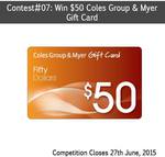 Win a $50 Coles Group & Myer Gift Card from Direct on Sale