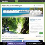 Groupon - $20 off Any Travel Deal (Min Spend $100)