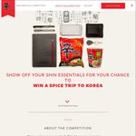 Win a Trip for 2 to South Korea or 1 of 3 $300 Best Restaurants Gift Card from Nongshim