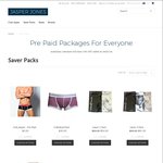 20% off Designer Men's Underwear Packs - Starting from $30 + Free Shipping @ Jasper Jones Online
