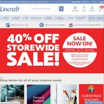 Lincraft - 40% off Storewide 