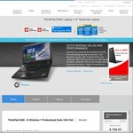 Lenovo ThinkPad E460 i5-6200u (2.8Ghz) 14" Full HD 1080p $687 Shipped @ Lenovo Store