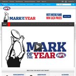 Win $200 Weekly, $5000 Major Prize - Vote for AFL Mark/Goal of the Year