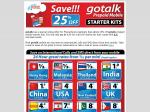 Gotalk Prepaid Mobile Starter Kit