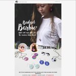 Buttons Earrings, Button Necklace US $0.99/Ea (AU $1.35) Delivered @ Cowcow