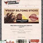 Air-Dried Wagyu Beef Biltong Jerky 20% off (was $80/kg) $63.35/kg - 12% off everything else – Express Delivery $7-$10 @ Biltong