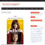 Win 1 of 10 In-Season Double Passes to Julieta from The Blurb Magazine