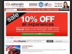 10% off All Adrenalin.com.au Products Including Sale Items