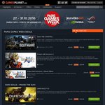 Paris Games Week Deals - UK Gamesplanet with 30% Discount Code on Certain Games