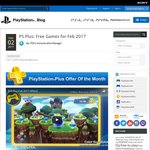 PS+ HongKong Feb Free Game (Until Dawn, LittleBigPlanet 3) Plus Additional January Free Game (Tales of Zestiria, God of War 3HD)