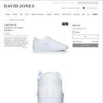 Lacoste Straightset Perf Women's Sneakers $69 (RRP $159.95) - David Jones Online
