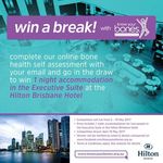Win One Night Accommodation for 2 in an Executive Suite with Executive Lounge Access at The Hilton Brisbane [No Flights/Travel]