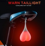Heart Shape LED Bike Light - 73% off: US $3.99 (~AU $5.34) Shipped [Was AU $14.71] @ Zapals