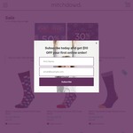 Mitch Dowd - Further 30% off Sale Items - Mens Socks from $4.54 delivered (Free Shipping $70)