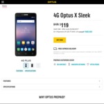 4G Optus X Sleek $119 Normally $179 @ Optus Store