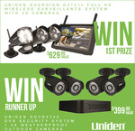 Win 1 of 2 Uniden Security/Surveillance Systems Worth Up to $629.95 from Mwave