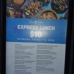 Sydney - Central Park's Coco Cubano for The Weekday $10 Express Lunch