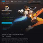 [PC] Overwatch Official Battlenet Store KRW 22,000 (AUD $24) and GOTY Edition KRW 34,000 (AUD $38) No VPN Required