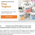 2x 170g Icelandic Style SKYR Yoghurt, Try for Free @ Woolworths (Rewards Members)