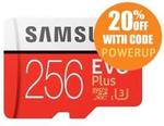 Samsung Evo Plus 256GB MicroSD SDXC 100MB/s Class 10 $129.60 Delivered @ PC Byte eBay