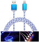 LED Glowing Lightning Charging Cable for iPhone/iPad US$0.55 (AU$0.70) Shipped @ Zapals