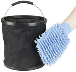 Collapsible Bucket and Wash Mitt Kit $3.95 (Was $5.95) @ Jaycar