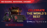 Win an OMEN Peripheral Bundle or 1 of 5 $25 RP Cards from OMEN/Mobalytics