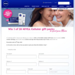 Win 1 of 20 Nivea Cellular Gift Packs Worth $52.99 from Beiersdorf AU