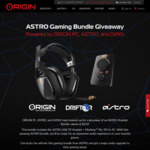Win an ASTRO A40 TR Headset & MixAmp Pro TR Worth $335 from ORIGIN PC