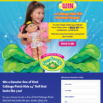 Win a Custom-Made Cabbage Patch Kid Worth $4,500 from Big Balloon Toys [Purchase Any Cabbage Patch Kids Product at BIG W]