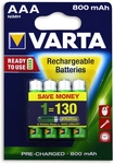 Varta AAA Rechargeable Batteries - 4 Pack $8.93 (Was $17.98) @ Bunnings Warehouse