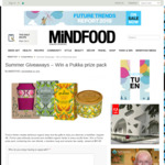 Win 1 of 5 Pukka Prize Packs Worth $63.80 from MiNDFOOD