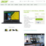 34% off Acer Aspire 1: Celeron N4100, 4GB, 32GB SSD, 11.6" 1366x768, Win10 Home $329 (Was $499) Shipped @ Acer Online Store