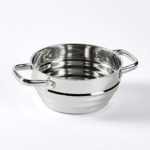 Universal Stainless Steel Steamer Insert (Fits 16/18/20cm Saucepans) $12 (+ $3 C&C, + $9 Delivery) @ Target