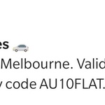[VIC, QLD, NSW] $10 off for 10 Rides in Melbourne/Brisbane/Sydney @ Ola