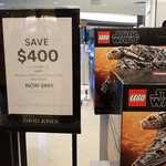 [WA] LEGO 75192 Star Wars Millennium Falcon $899 in Store Only @ David Jones Hay Street Mall (Perth)