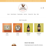 For Dogs - Free 50g $15.95 Healing and Repair Balm with Any Order @ Bark Butter Australia