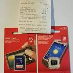 [VIC] SanDisk 16GB microSDHC/SDHC Card - $2 @ Australia Post Chadstone