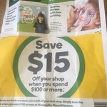 [WA] $15 off $100 Spend @ Woolworths (Mt Pleasant)