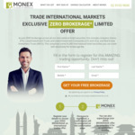Zero Brokerage on All International Shares and Listed Equities - 11 Global Markets @ Monex Securities