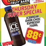 [QLD] Ice Break Dark Choc Espresso 750ml $0.88 Each @ Northside Fruit Barn (Rothwell)