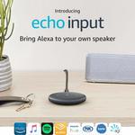 Amazon Echo Input – Bring Alexa to Your Own Speaker - Black $35 (Was $55) + Delivery ($0 with Prime / $39 Spend) @ Amazon AU