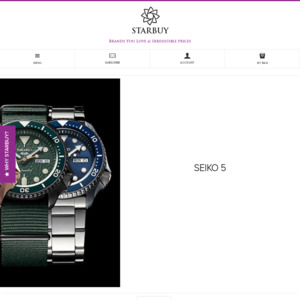 starbuy seiko 5